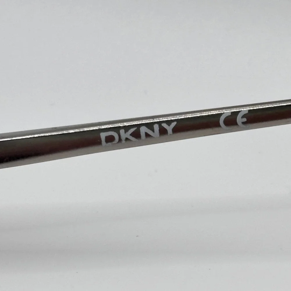 Dark Academia Rectangular Eyeglasses DKNY 4542 52-16-135 Tortoise Silver Acetate